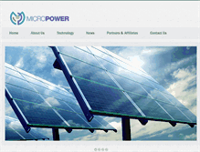 Tablet Screenshot of micropowercorp.net